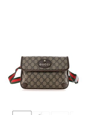 Gucci GG Supreme Belt Bag- Like New